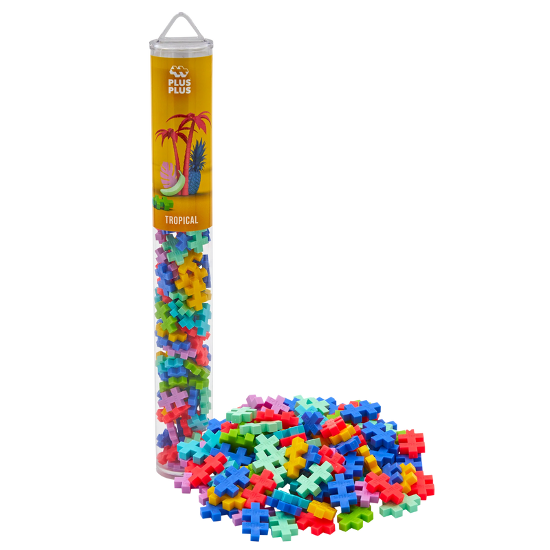 Tube tropical Plus - Plus: 100 stuks - Bouwsets Plus - Plus - In den Olifant