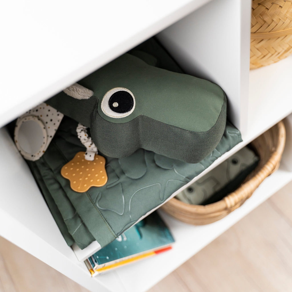 Tummy time activity toy Croco Green - Activiteitenspeelgoed Done by Deer - In den Olifant