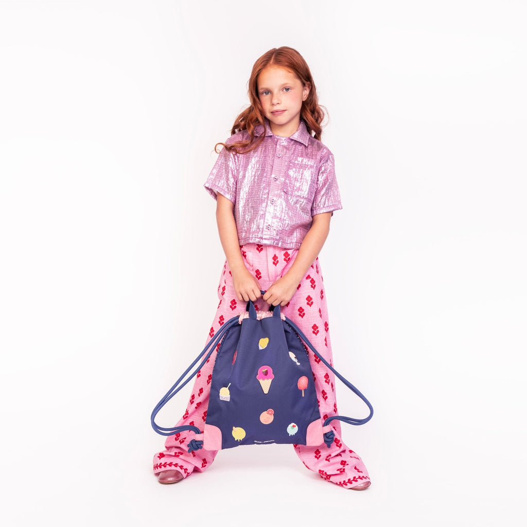 Turnzak met trekkoorden City Bag - Disco Dip - Turn - en zwemzakken Jeune Premier - In den Olifant