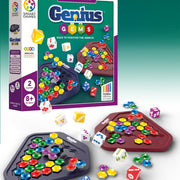 Uitdagend denkspel Genius Gems - Breinpuzzels en tangram Smart - In den Olifant