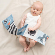 Uitklapbaar zacht babyboekje - Deer Friends Colour - Babyboekjes Done by Deer - In den Olifant