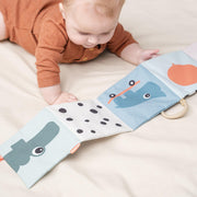 Uitklapbaar zacht babyboekje - Deer Friends Colour - Babyboekjes Done by Deer - In den Olifant