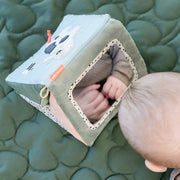 Uitklapbare sensorische spiegel Tiny Farm Colour mix - Activiteitenspeelgoed Done by Deer - In den Olifant