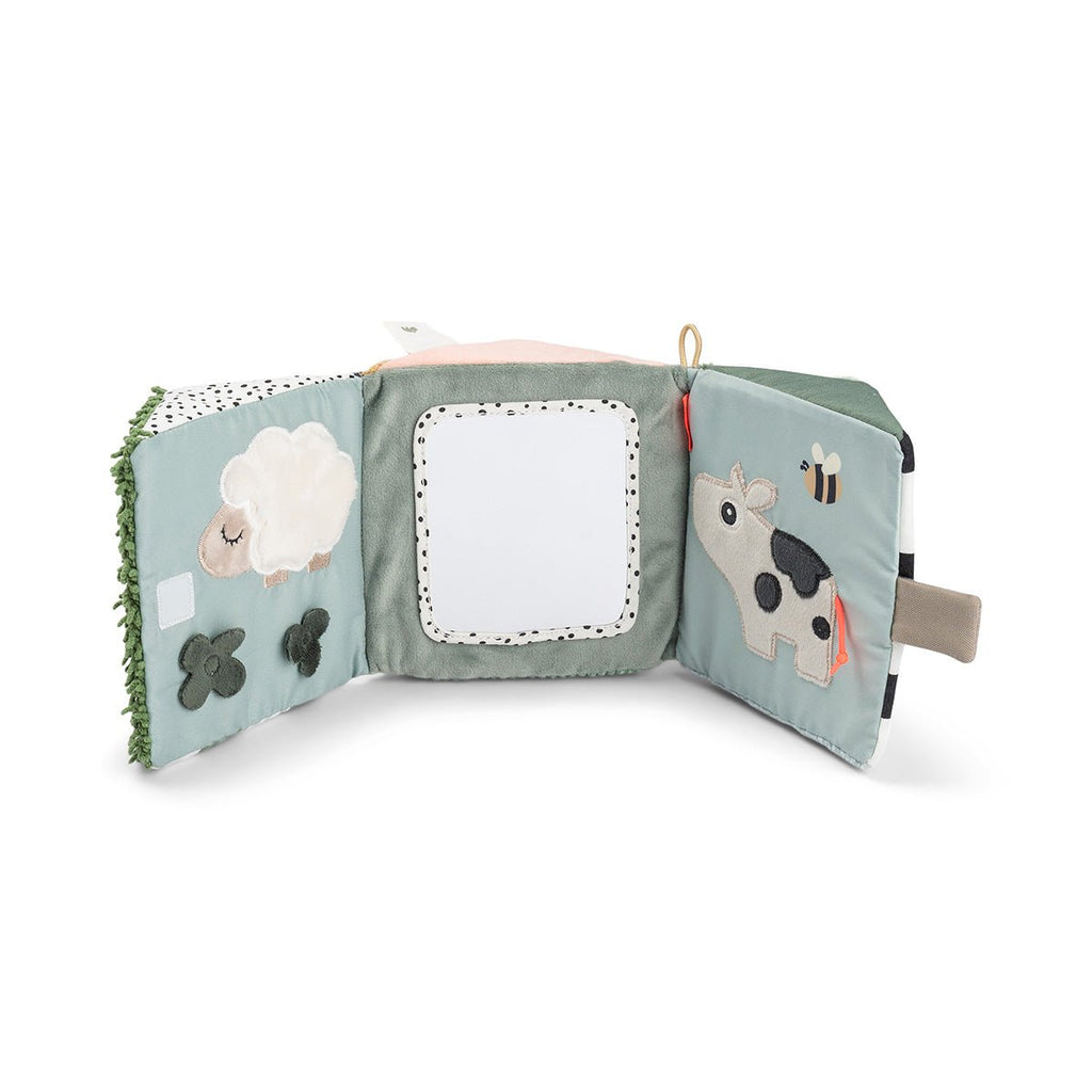 Uitklapbare sensorische spiegel Tiny Farm Colour mix - Activiteitenspeelgoed Done by Deer - In den Olifant