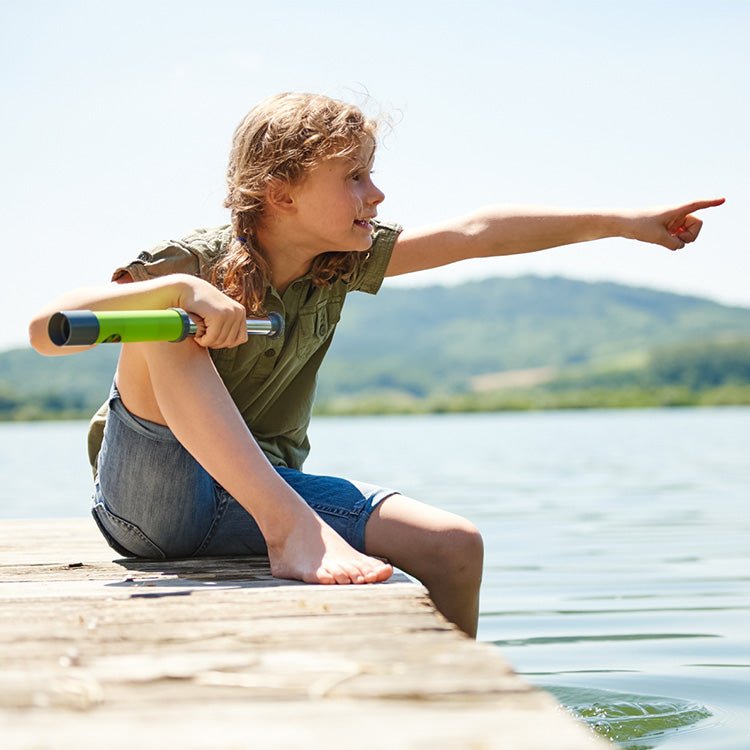Uitschuifbare kindertelescoop Terra Kids - Natuurspeelgoed Haba - In den Olifant