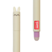 Uitwisbare gelpen - Erasable Gel Pen Bunny - Schrijfwaren Legami - In den Olifant