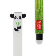 Uitwisbare gelpen - Erasable Gel Pen Panda - Schrijfwaren Legami - In den Olifant