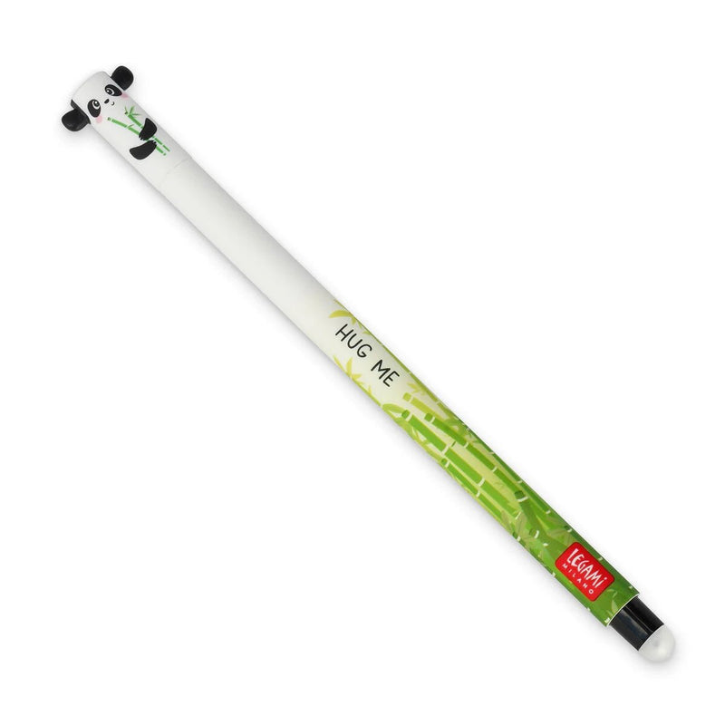 Uitwisbare gelpen - Erasable Gel Pen Panda - Schrijfwaren Legami - In den Olifant