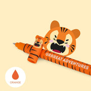 Uitwisbare gelpen - Erasable Gel Pen Tiger - Schrijfwaren Legami - In den Olifant