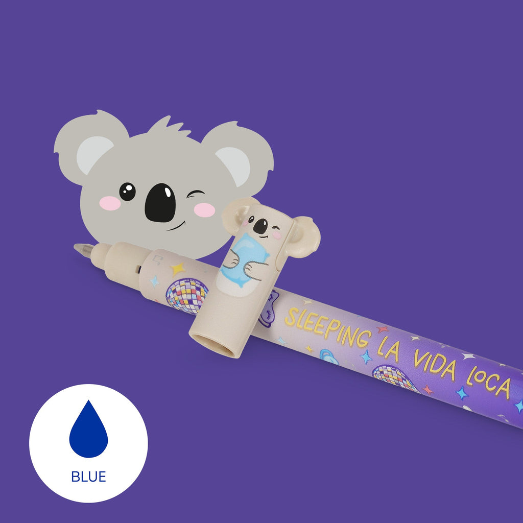 Uitwisbare gelpen - Koala - Schrijfwaren Legami - In den Olifant