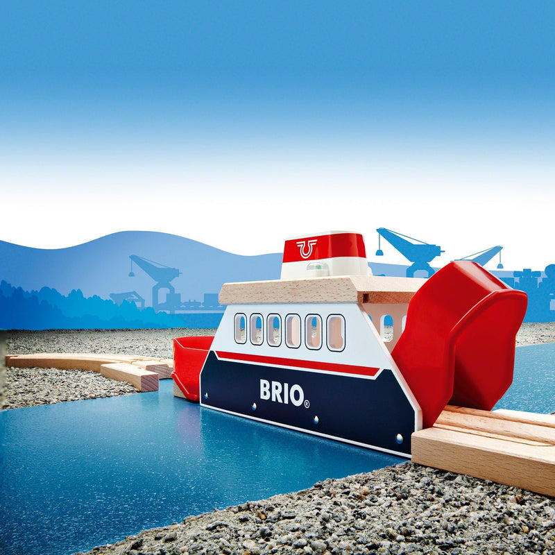 Veerboot Ferry Schip - Treinsporen en accessoires Brio - In den Olifant