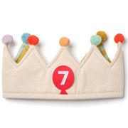 Verjaardagskroon met nummers - Birthday crown Dress - Up - Feesthoedjes Kid's Concept - In den Olifant