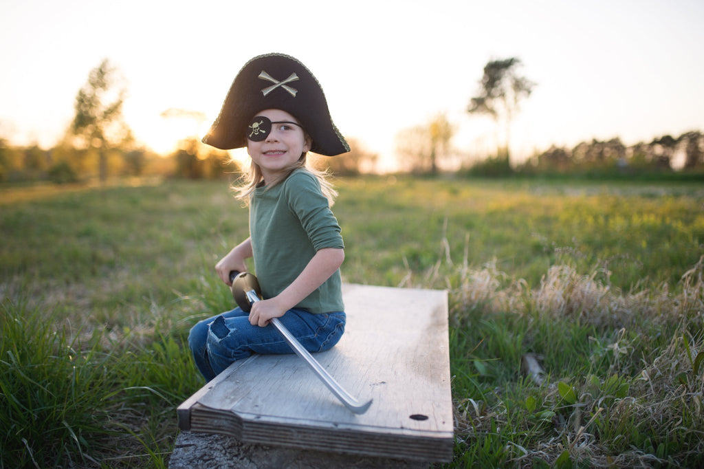 Verkleedaccessoire Pirate Eye Patch - Verkleedaccessoires Great Pretenders - In den Olifant