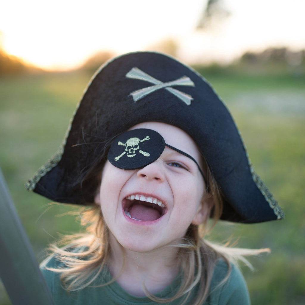 Verkleedaccessoire Pirate Eye Patch - Verkleedaccessoires Great Pretenders - In den Olifant