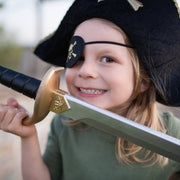 Verkleedaccessoire Pirate Eye Patch - Verkleedaccessoires Great Pretenders - In den Olifant