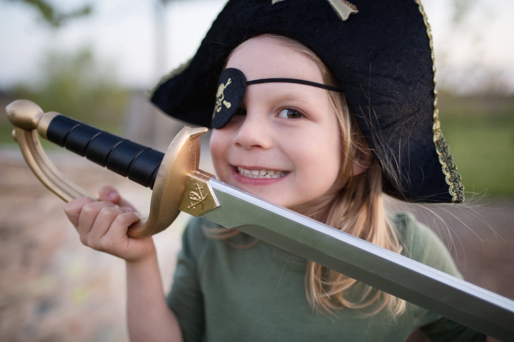 Verkleedaccessoire Pirate Eye Patch - Verkleedaccessoires Great Pretenders - In den Olifant
