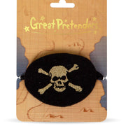 Verkleedaccessoire Pirate Eye Patch - Verkleedaccessoires Great Pretenders - In den Olifant