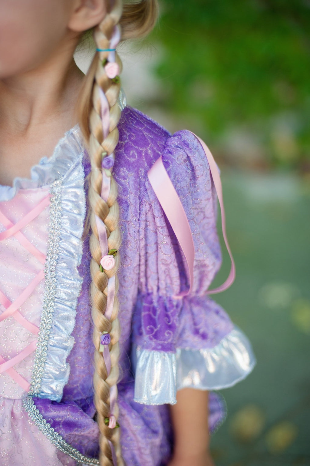 Verkleedaccessoire Storybook Princess Braid Blonde - 90 cm - Verkleedaccessoires Great Pretenders - In den Olifant