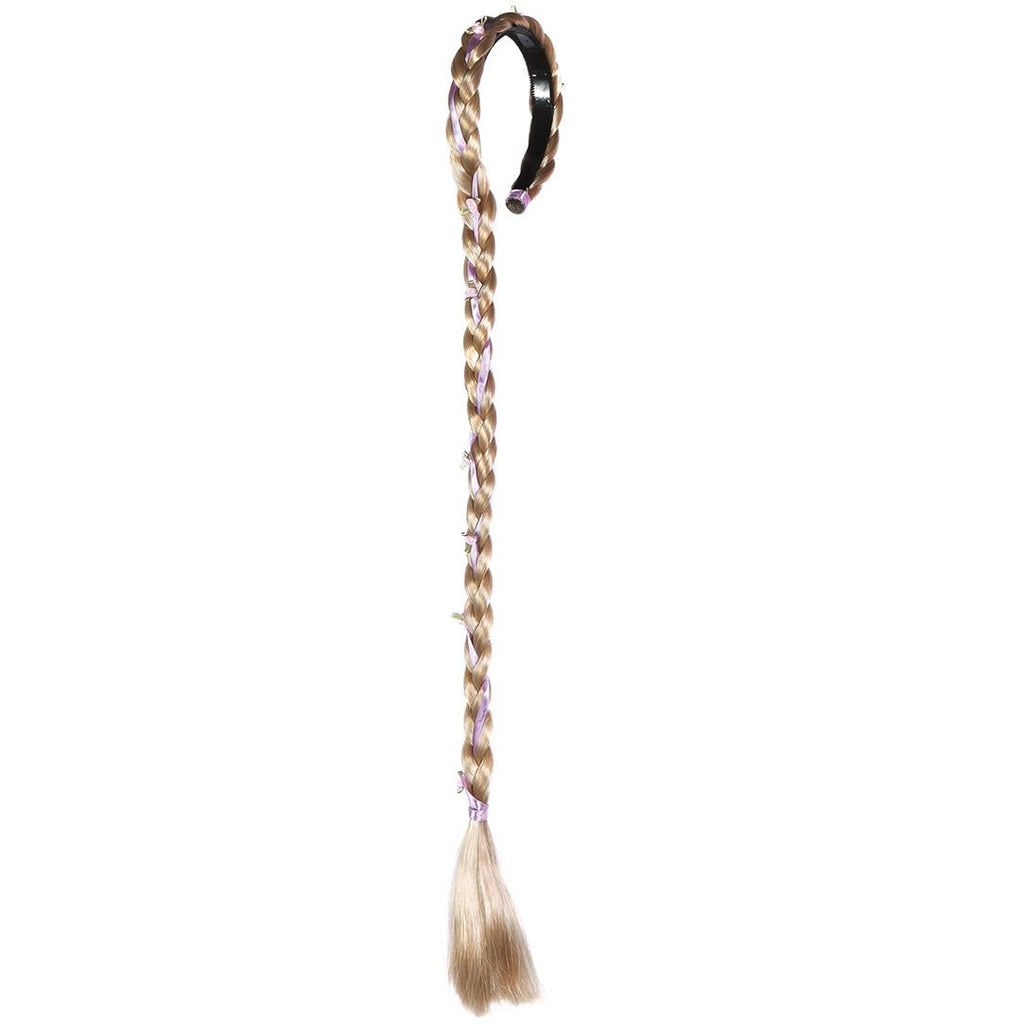 Verkleedaccessoire Storybook Princess Braid Blonde - 90 cm - Verkleedaccessoires Great Pretenders - In den Olifant