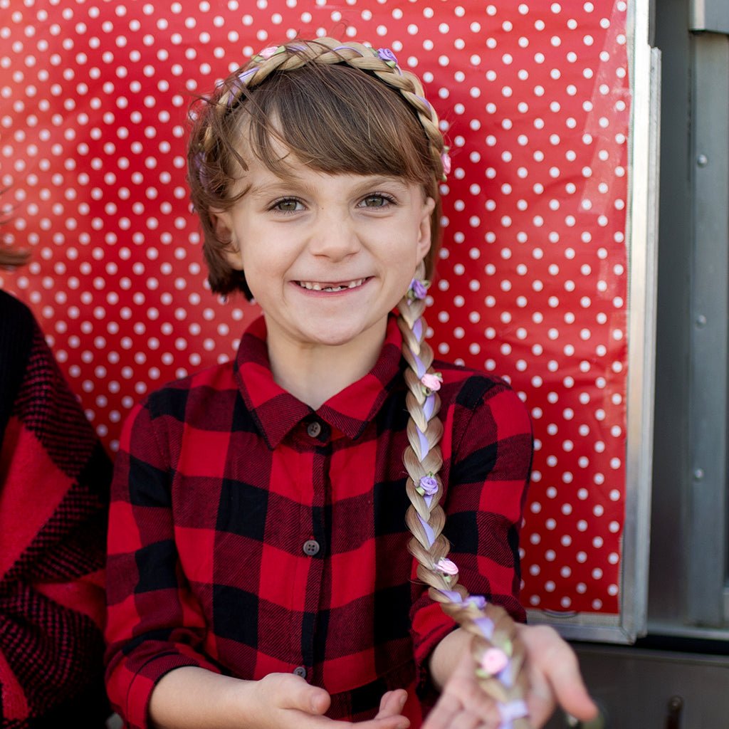 Verkleedaccessoire Storybook Princess Braid Blonde - 90 cm - Verkleedaccessoires Great Pretenders - In den Olifant