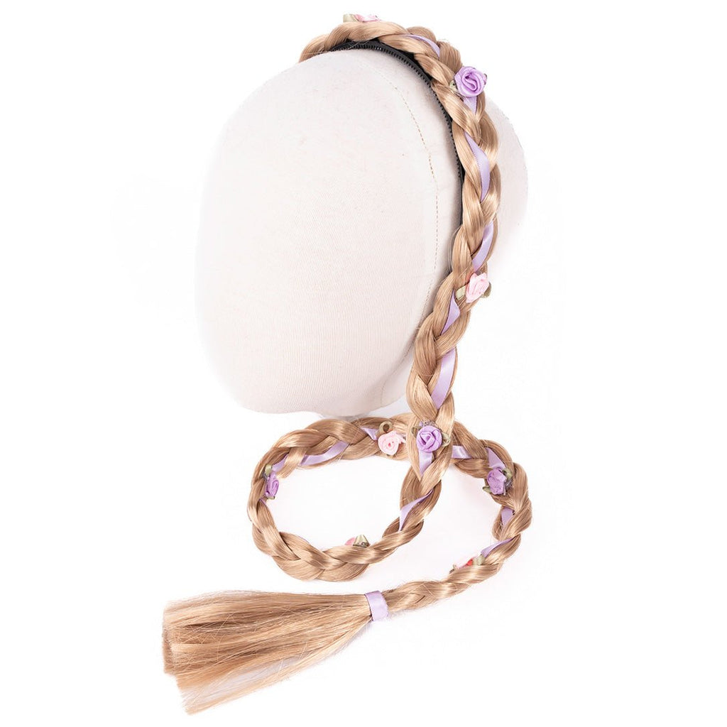 Verkleedaccessoire Storybook Princess Braid Blonde - 90 cm - Verkleedaccessoires Great Pretenders - In den Olifant