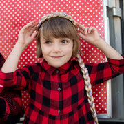 Verkleedaccessoire Storybook Princess Braid Blonde - 90 cm - Verkleedaccessoires Great Pretenders - In den Olifant