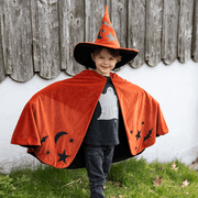 Verkleedcape Autum Embers Wizard Cape with Hat - Verkleedcapes Great Pretenders - In den Olifant
