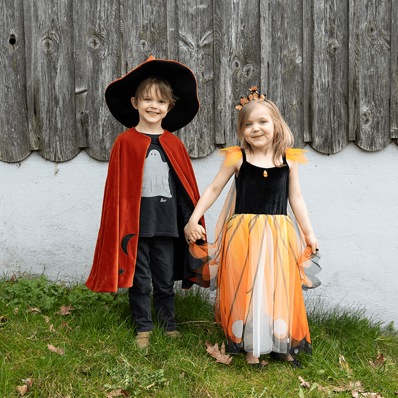 Verkleedcape Autum Embers Wizard Cape with Hat - Verkleedcapes Great Pretenders - In den Olifant
