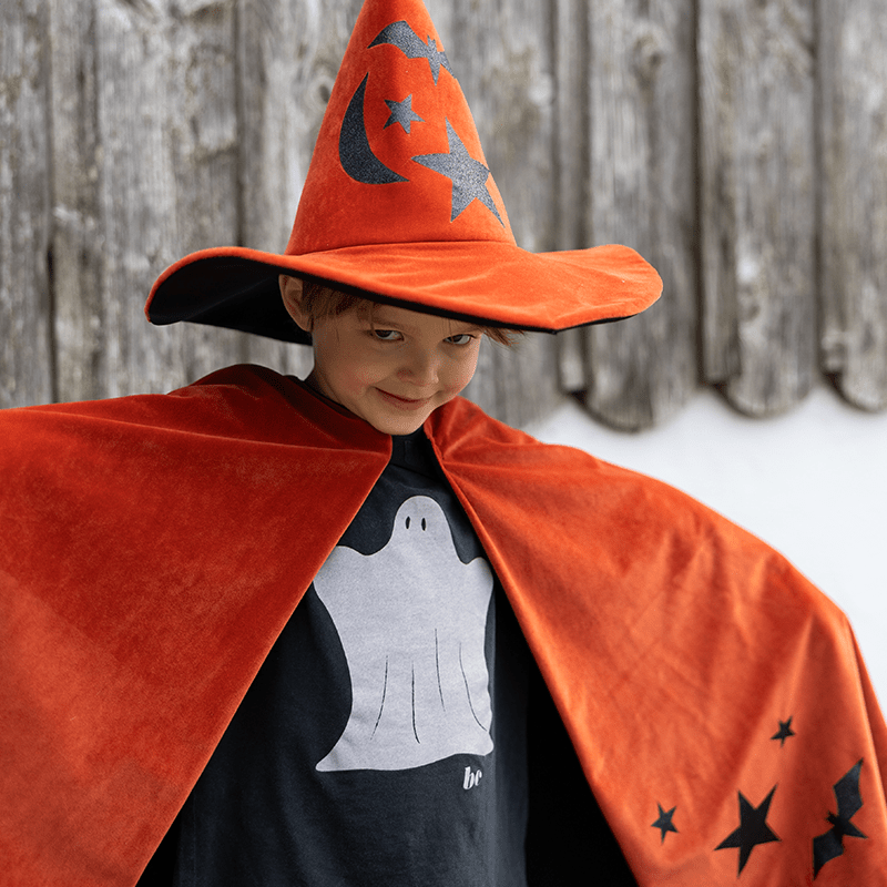 Verkleedcape Autum Embers Wizard Cape with Hat - Verkleedcapes Great Pretenders - In den Olifant
