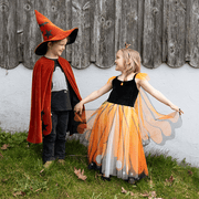 Verkleedcape Autum Embers Wizard Cape with Hat - Verkleedcapes Great Pretenders - In den Olifant