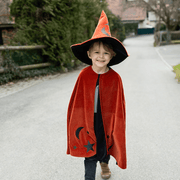 Verkleedcape Autum Embers Wizard Cape with Hat - Verkleedcapes Great Pretenders - In den Olifant