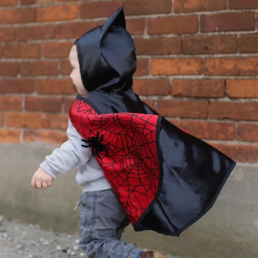 Verkleedcape Baby Spider/Bat Cape - Verkleedcapes Great Pretenders - In den Olifant