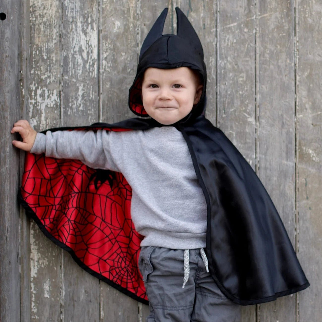 Verkleedcape Baby Spider/Bat Cape - Verkleedcapes Great Pretenders - In den Olifant