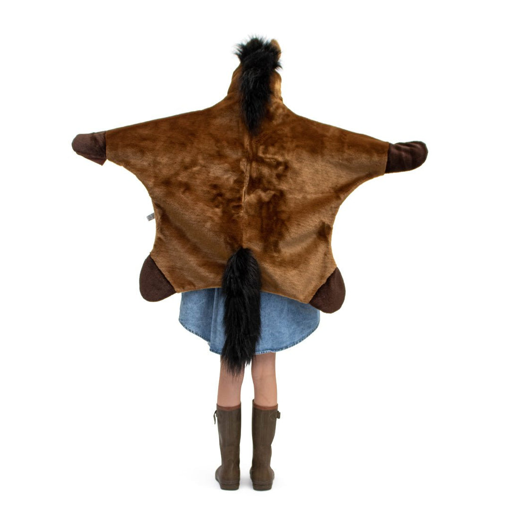 Verkleedcape Brown Horse Disguise - Verkleedcapes Wild & Soft - In den Olifant