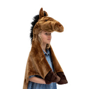 Verkleedcape Brown Horse Disguise - Verkleedcapes Wild & Soft - In den Olifant