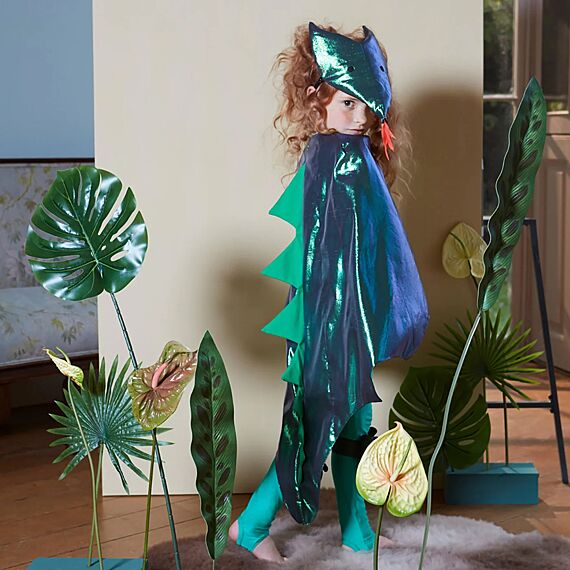 Verkleedcape Dragon Cape Dress Up - 3 tot 6 jaar - Verkleedcapes Meri Meri - In den Olifant