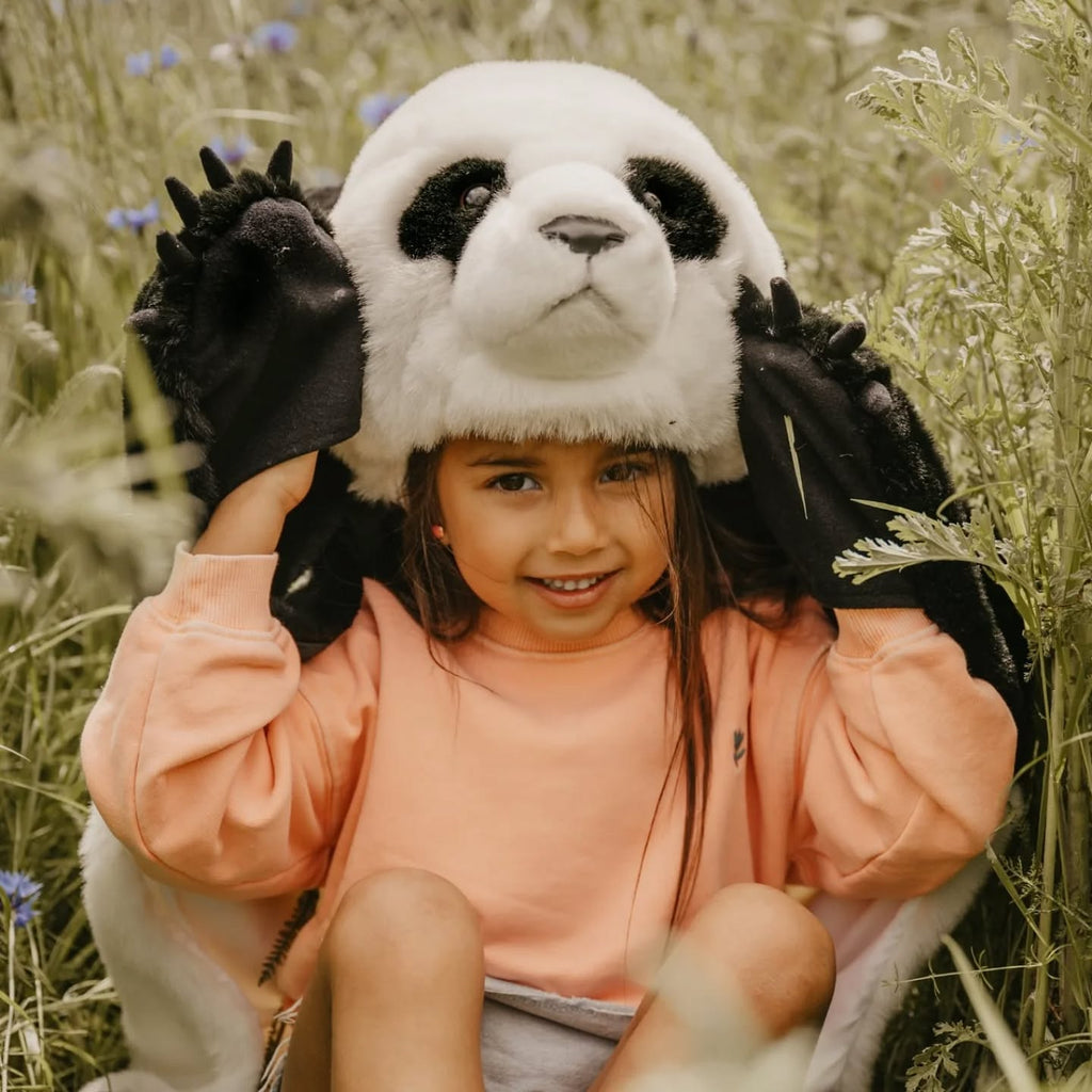 Verkleedcape Panda - Verkleedcapes Wild & Soft - In den Olifant
