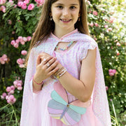 Verkleedcape Pink Sequins Twirl Cape - Verkleedcapes Great Pretenders - In den Olifant