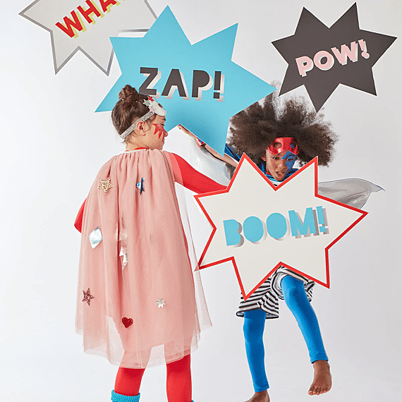 Verkleedcape Superhero Cape Dress Up - 3 tot 6 jaar - Verkleedcapes Meri Meri - In den Olifant