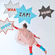 Verkleedcape Superhero Cape Dress Up - 3 tot 6 jaar - Verkleedcapes Meri Meri - In den Olifant