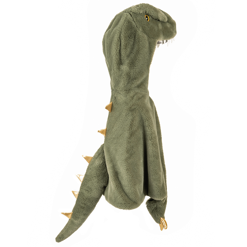Verkleedcape T - Rex Cuddle Cape Green - Verkleedcapes Great Pretenders - In den Olifant