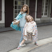 Verkleedcape The 5th Avenue Paillette Cape Mermalicious - 4 tot 6 jaar - Verkleedcapes Great Pretenders - In den Olifant