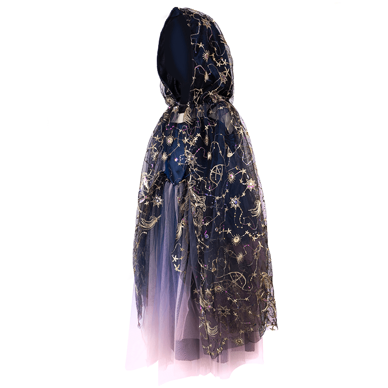 Verkleedcape Twilight Enchantress Cloak - 4 tot 6 jaar - Verkleedcapes Great Pretenders - In den Olifant