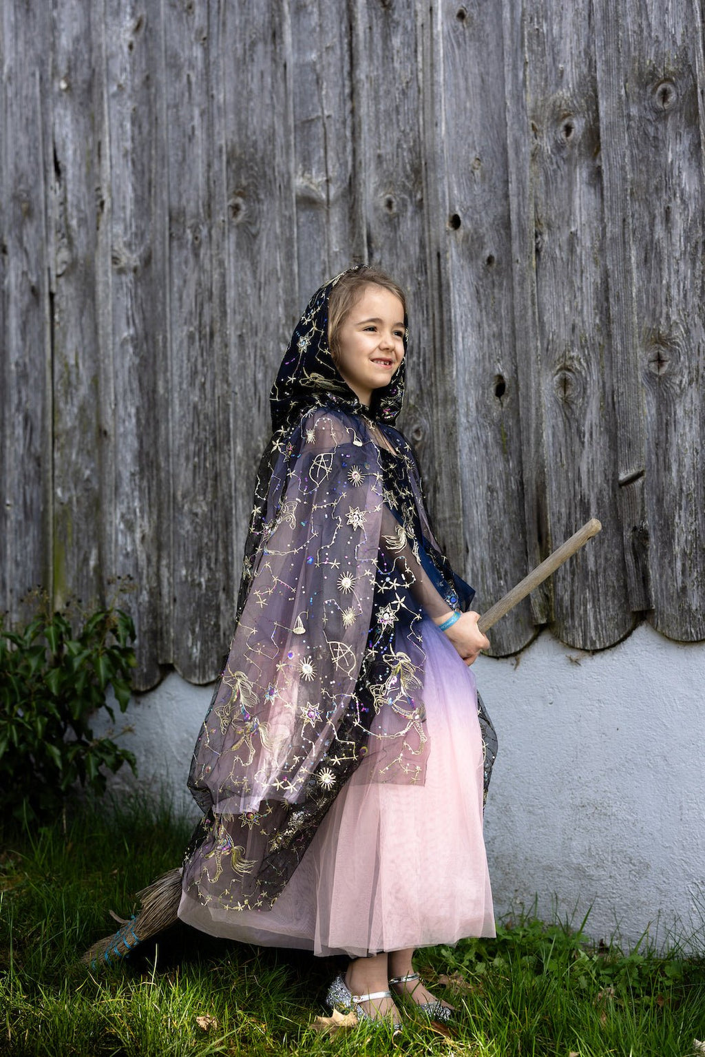 Verkleedcape Twilight Enchantress Cloak - 4 tot 6 jaar - Verkleedcapes Great Pretenders - In den Olifant