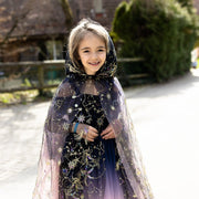 Verkleedcape Twilight Enchantress Cloak - 4 tot 6 jaar - Verkleedcapes Great Pretenders - In den Olifant