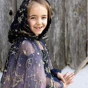 Verkleedcape Twilight Enchantress Cloak - 4 tot 6 jaar - Verkleedcapes Great Pretenders - In den Olifant
