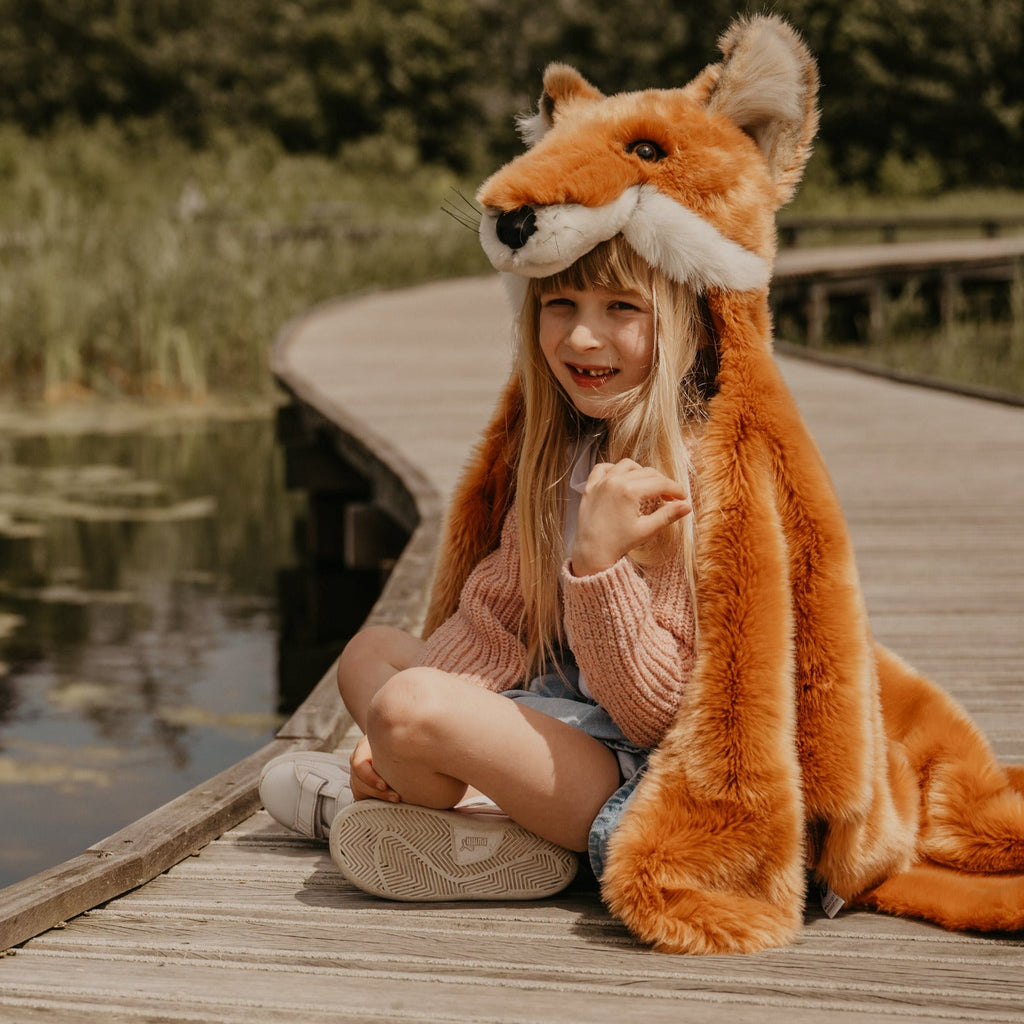 Verkleedcape Vos Fox Disguise - Verkleedcapes Wild & Soft - In den Olifant