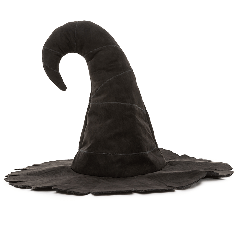 Verkleedhoed Mighty Witch Hat Black - Verkleedaccessoires Great Pretenders - In den Olifant