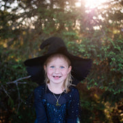 Verkleedhoed Mighty Witch Hat Black - Verkleedaccessoires Great Pretenders - In den Olifant