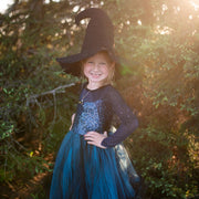 Verkleedhoed Mighty Witch Hat Black - Verkleedaccessoires Great Pretenders - In den Olifant